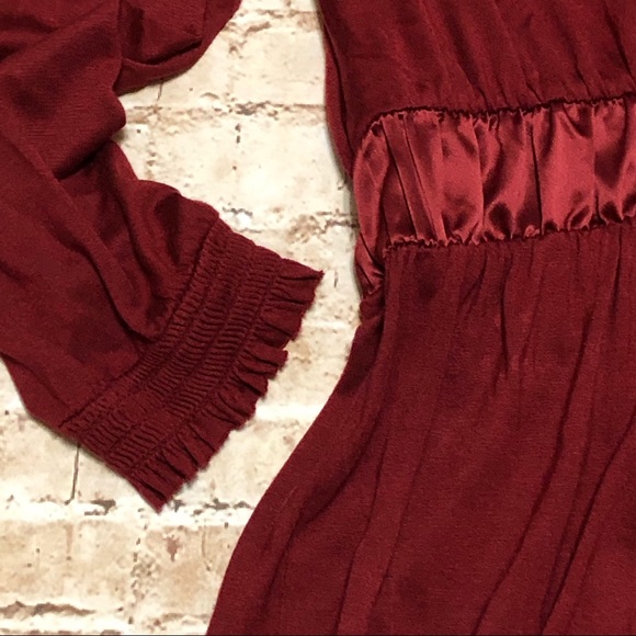 Deep V-Neck Blouse - Picture 5 of 8